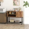 COSTWAY Barschrank mit Weinregalen und Ablageflächen, Produktbild-Vorschau 7