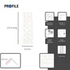 ProfileXXL PVC Eckwinkel, Eckprofil, Kantenschutz Produktbild-Vorschau 2