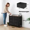 HOKEEPER Kommode, Kommoden mit 6 Schubladen aus Stoff, Produktbild-Vorschau 6