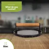 Hi Nature™ Burgerpresse Gusseisen 17,6 cm – Großer Burger Produktbild-Vorschau 6