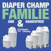 DIAPER CHAMP ONE Medium Handsfree mit Pedal - Windeleimer - Produktbild-Vorschau 7