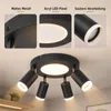 ZMH Led lampa sufitowa 4 płomienie spot sufitowy GU10 - Podgląd zdjęcia produktu 3