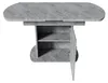 Uittrekbare eettafel 110/130 x 70 x 75 cm, ovale eettafel Productafbeelding-voorbeeld 10