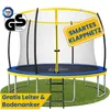 Zero Gravity Trampolin Ø 305 cm inkl. Leiter & Bodenanker - Produktbild-Vorschau 1