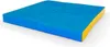 Tapis de gymnastique en 2 parties 100x100x10 bleu et jaune Voir les images du produit 1