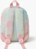 Kinderrucksack Einhorn Regenbogen Mädchen, flauschiger Produktbild-Vorschau 2