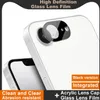 A close-up shot of a smartphone's camera lens with a protective glass film applied. Produktbild-Vorschau