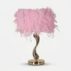 Lampe de table Mauro Ferretti Cart, or rose, 25 x 47 cm Voir les images du produit 7