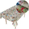 Tischdecke Wachstuch MIMOSA Blumen Beige Robust Produktbild-Vorschau 1