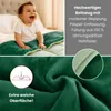 wometo Plüsch Steppbett Ganzjahresdecke Wende-Design ca. Produktbild-Vorschau 4