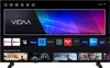 A smart TV screen displaying various streaming service logos and content. Produktbild-Vorschau