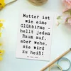 Mr. & Mrs. Panda Postkarte Spruch Mutter Glühbirne - Weiß - Produktbild-Vorschau 2