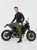 SHIMA Giro 3.0 motorbroek, textiel, olijfgroen, maat 34/32 Productafbeelding-voorbeeld 11
