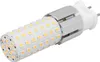 A single LED light bulb with a G12 base, showing its many LED lights and metallic heatsink. Náhled obrázku produktu