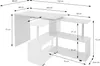 ML-Design Eckschreibtisch, drehbar, Schreibtisch L-Form, Produktbild-Vorschau 5