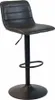 A black bar stool on a white background. Produktbild-Vorschau
