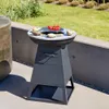 Braciere barbecue con vano portaoggetti, Ø59cm , Nero Anteprima dell’immagine prodotto 2