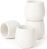 Japanisches Teebecher Set "Camellia White", modernes Design Produktbild-Vorschau 1