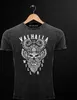 Herren Vintage Shirt Valhalla Will Rise Viking Helm Odin Produktbild-Vorschau 4
