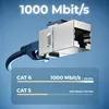 deleyCON CAT6 RJ45 Keystone Verbinder STP 1 Gbit/s, 4 Stück Produktbild-Vorschau 5