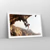 Gerahmtes Poster - Weißer Rahmen - Klettern extrem berge Produktbild-Vorschau 8