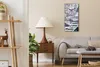 Wanduhr Leinwand Bild Uhr 30x60 Chinesisch Landschaft Produktbild-Vorschau 3
