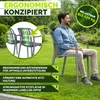 Lot de 2 chaises de jardin tillvex® empilables et Voir les images du produit 8