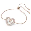 Swarovski Una Armband, kleines Herz, Rosèvergoldet 5628658 Produktbild-Vorschau 2