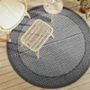 vidaXL Outdoor-Teppich ARAKIL Grau Ø160 cm PP Produktbild-Vorschau 2