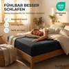 Komfortec Spannbettlaken 140x200 cm, Bettlaken Produktbild-Vorschau 4
