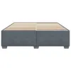 vidaXL Bettgestell ohne Matratze Dunkelgrau 200x200 cm Samt Produktbild-Vorschau 4