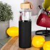 Skleněná láhev na vodu Vilde Skleněná láhev se silikonovým Náhled obrázku produktu 3