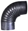 FireFix curva per tubo stufa 90°, Ø 120 mm, azzurrato, Anteprima dell’immagine prodotto 1