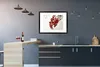 MuchoWow® MuchoWow® Gerahmtes Poster Beeren - Stilleben - Produktbild-Vorschau 5