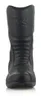 A black Alpinestars motorcycle boot shown from the front. Podgląd zdjęcia produktu