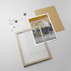 Gerahmtes Poster - Rahmen in heller Eiche - Abstraktion Produktbild-Vorschau 4