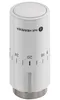 A white thermostat head with temperature markings. Náhled obrázku produktu