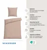 SCHIESSER Bettwäscheset Molly | Einfarbig | Musselin | Produktbild-Vorschau 2