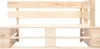 vidaXL Outdoor-Eckbank Paletten Holz Produktbild-Vorschau 1