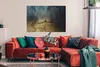 MuchoWow® Poster Wald - Wasser - Vogel 120x80 cm - Bilder Produktbild-Vorschau 2