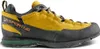 Zustiegsschuh "Boulder X" von La Sportiva in Gelb und Schwarz; seitliche Ansicht. Produktbild-Vorschau