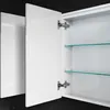 SONNI Metall Spiegelschrank mit 3-Farben LED Beleuchtung Produktbild-Vorschau 12