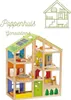 Hape Happy Family Vier-Jahreszeiten Haus (möbliert), E3401 Produktbild-Vorschau 21