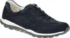 A single navy blue sneaker is shown from the side against a white background. Voir les images du produit