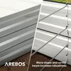 AREBOS Vyvýšený záhon kovový 240x90x79 cm – pozinkovaný Náhľad obrázku produktu 6