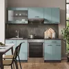 Küchenzeile Vicco R-Line Blau-Grau/Anthrazit 200 cm , AP Produktbild-Vorschau 5