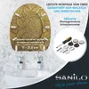 SANILO® WC-Sitz mit Absenkautomatik und Schnellverschluss Produktbild-Vorschau 5