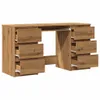 Schreibtisch Artisan-Eiche 140x50x77 cm Holzwerkstoff Produktbild-Vorschau 7