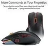 Two gaming mice are shown, one in the foreground and one in the background. Text describes the features of the mice. Produktbild-Vorschau