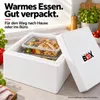 THERM BOX Styroporbox 5W Innen: 25x19x12,5cm Wand 3cm Produktbild-Vorschau 2